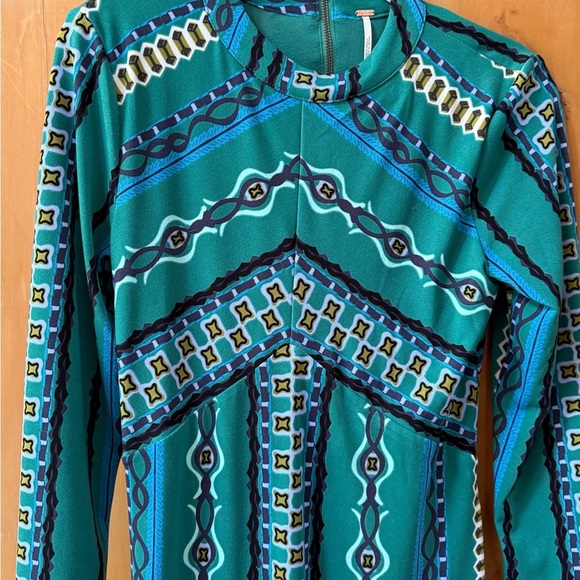 Free People Stella dress in Green - Picture 4 of 6